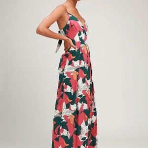 Tropical Floral jumpsuit